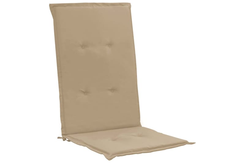 udendørshynder 2 stk. 120 x 50 x 3 cm beige - Beige - Havemøbler - Hynder - Positionshynder