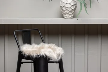 Katy Siddepude 34x34 cm - Beige - Tekstiler - Sædehynder