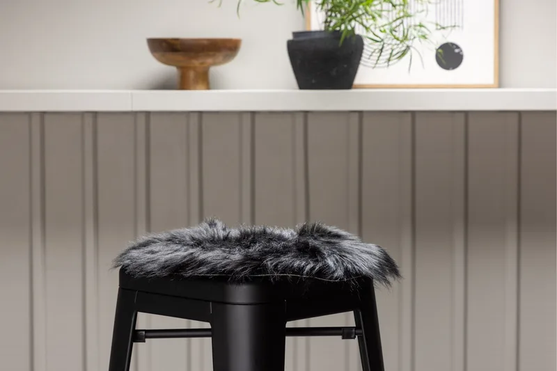 Katy Siddepude 34x34 cm - Sort - Tekstiler - Sædehynder