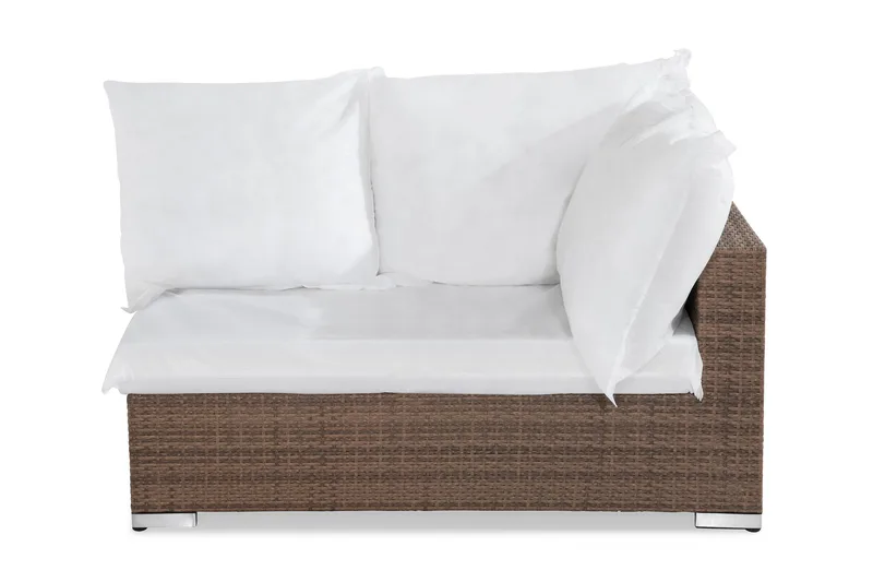 Bahamas Inderpuder til Hjørnemodul, Hvid