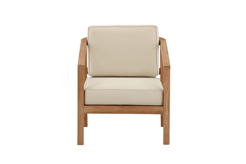 Kenya Hynde til Spisebordsstol - Beige - Havemøbler - Hynder - Komplette hyndesæt