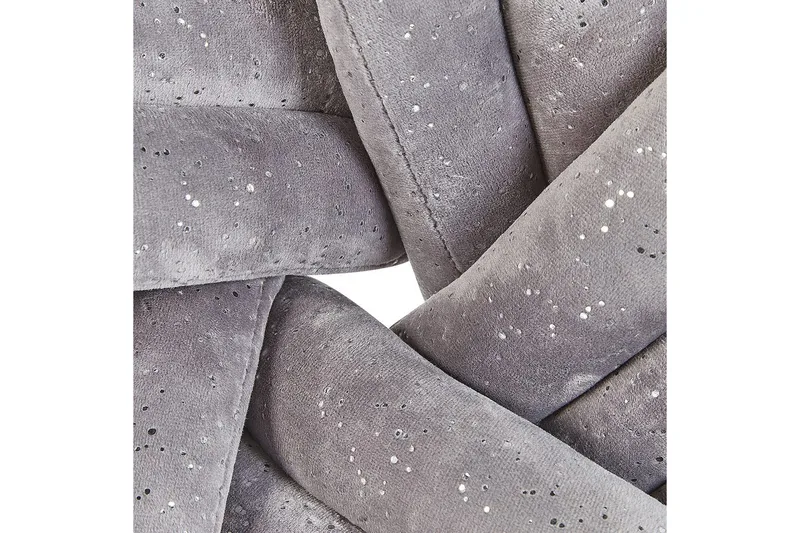 Pyntepuder Akola Grå, Fløjl - Grå, Fløjl - Tekstiler - Pude & plaid - Pyntepuder & pudebetræk