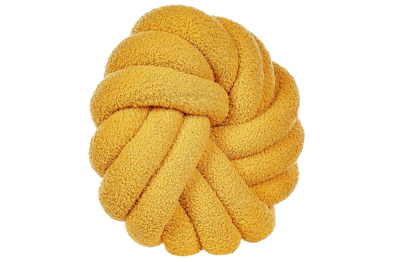 Pyntepuder Akola Gul, Bouclé - Gul, Bouclé - Havemøbler - Hynder - Øvrige hynder