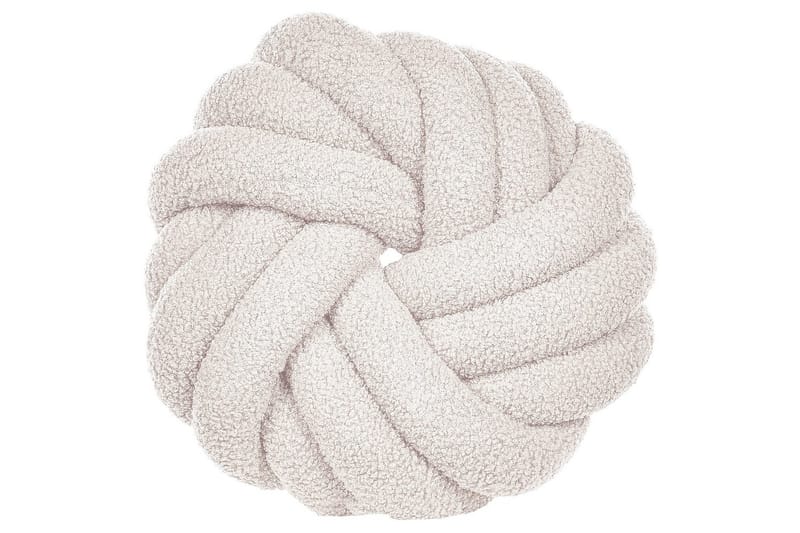 Pyntepuder Akola Hvid, Bouclé - Hvid, Bouclé - Havemøbler - Hynder - Øvrige hynder
