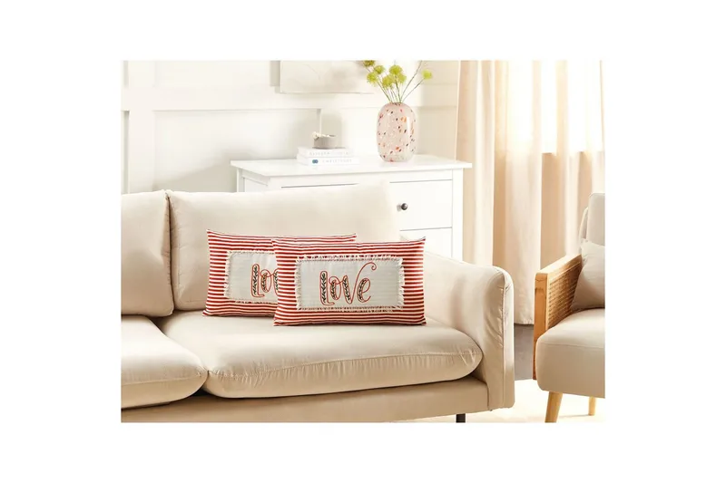 Pyntepuder Alsine sæt af 2 - Tekstiler - Pude & plaid - Udendørs puder