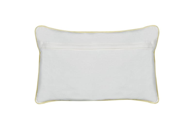 Pyntepuder Arales sæt af 2 Grå/hvid/sort/gul, Rektangulær - Grå/hvid/sort/gul, Rektangulær - Tekstiler - Pude & plaid - Udendørs puder