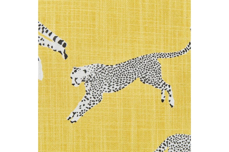 Pyntepuder Arales sæt af 2 Gul/Hvid/Sort, Rektangulær - Gul/Hvid/Sort, Rektangulær - Tekstiler - Pude & plaid - Udendørs puder