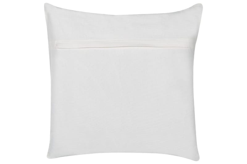 Pyntepuder Arales sæt af 2 Gul/hvid/sort/lyserød, Firkantet - Gul/hvid/sort/lyserød, Firkantet - Tekstiler - Pude & plaid - Udendørs puder