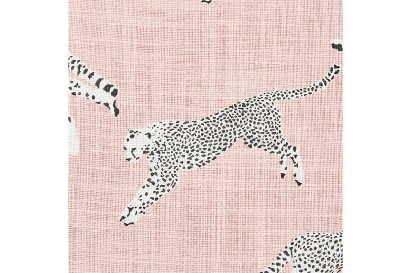 Pyntepuder Arales sæt af 2 Rosa/hvid/sort/grå, Firkantet - Rosa/hvid/sort/grå, Firkantet - Tekstiler - Pude & plaid - Udendørs puder