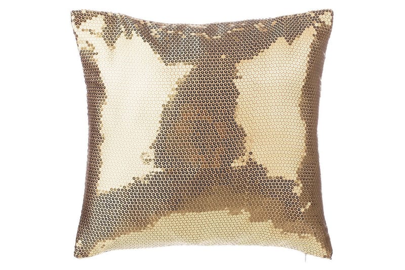 Pyntepuder Aster sæt af 2 Guld - Guld - Tekstiler - Pude & plaid - Udendørs puder