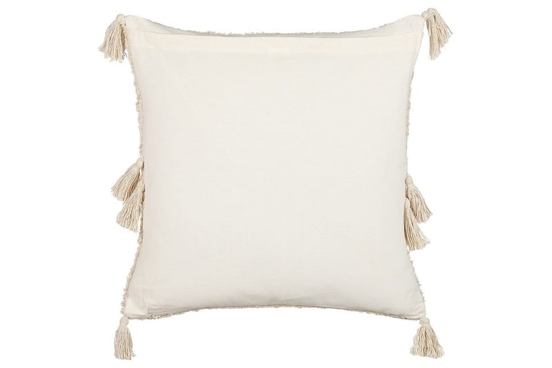 Pyntepuder Avium sæt af 2 Beige - Beige - Havemøbler - Hynder - Hynder til bænk & havesofa
