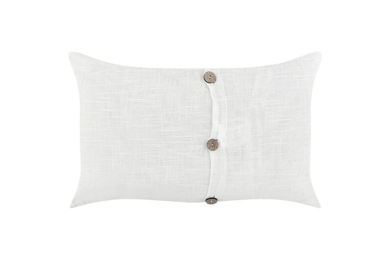 Pyntepuder Banori sæt á 2 Hvid - Hvid - Tekstiler - Pude & plaid - Udendørs puder