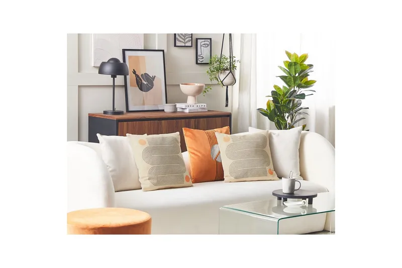 Pyntepuder Calibrachoa sæt á 2 - Tekstiler - Pude & plaid - Udendørs puder