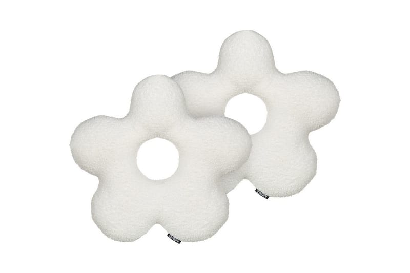 Pyntepuder Camponula sæt á 2 Hvid, Hvid