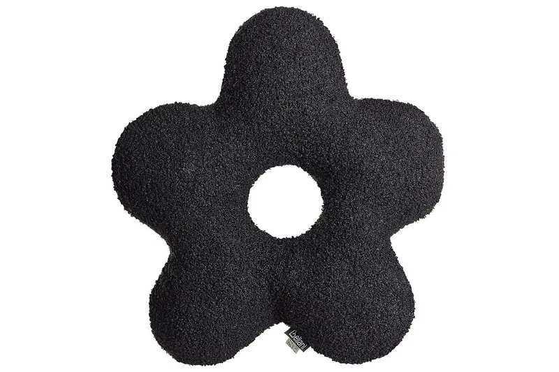 Pyntepuder Camponula sæt á 2 Sort - Sort - Tekstiler - Pude & plaid - Udendørs puder