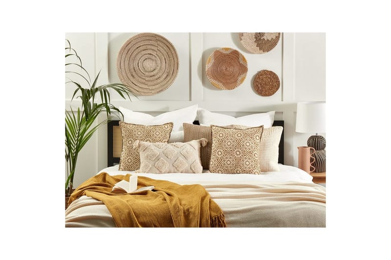 Pyntepuder Ceiba sæt af 2 Beige - Beige - Tekstiler - Pude & plaid - Udendørs puder