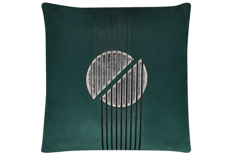 Pyntepuder Ceropegia sæt af 2 Grøn - Grøn - Tekstiler - Pude & plaid - Udendørs puder