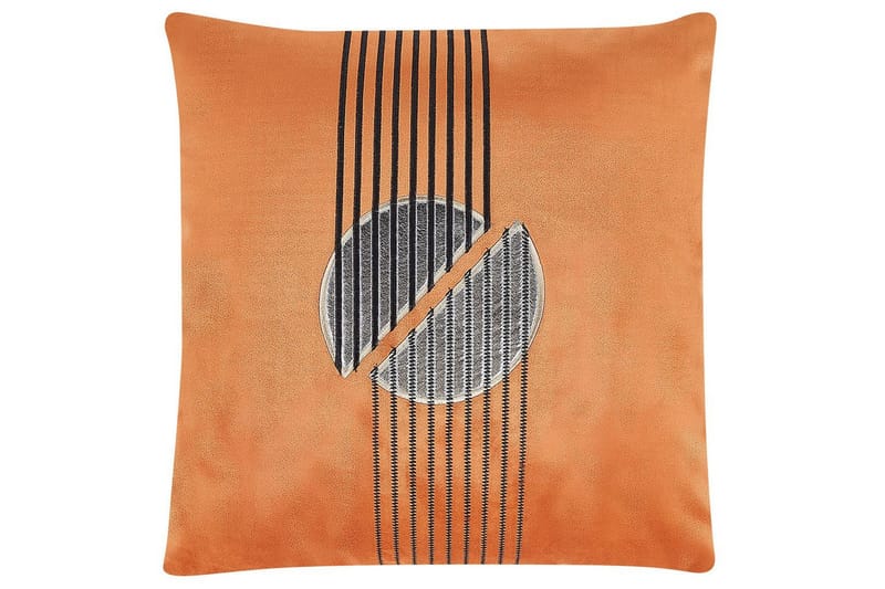 Pyntepuder Ceropegia sæt af 2 Orange - Orange - Tekstiler - Pude & plaid - Udendørs puder