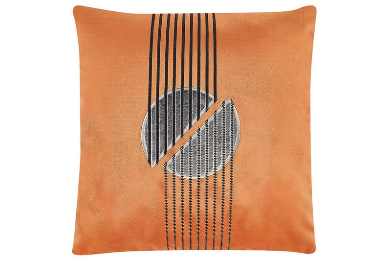 Pyntepuder Ceropegia sæt af 2 Orange - Orange - Havemøbler - Hynder - Hynder til bænk & havesofa