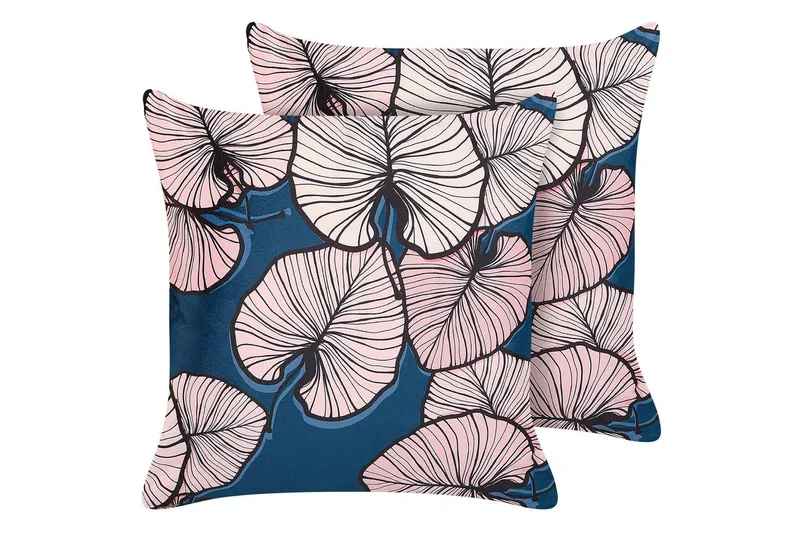 Pyntepuder Chrysanthemum sæt af 2, undefined