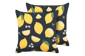 Pyntepuder Citrus sæt af 2 - Tekstiler - Pude & plaid - Udendørs puder