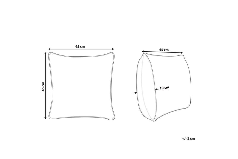 Pyntepuder Cyclamen sæt á 2 - Tekstiler - Pude & plaid - Udendørs puder
