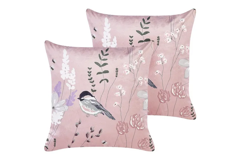 Pyntepuder Cyclamen sæt á 2, undefined