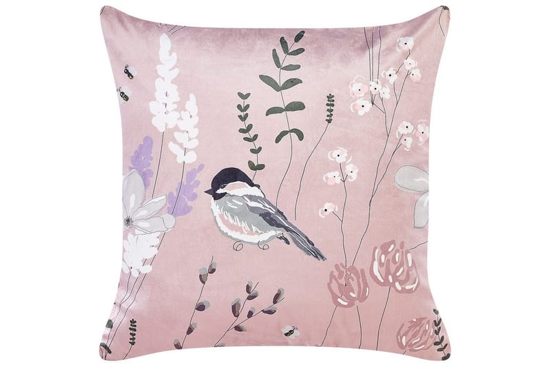 Pyntepuder Cyclamen sæt á 2 - Tekstiler - Pude & plaid - Udendørs puder