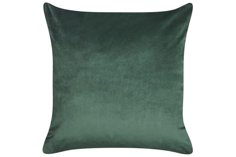 Pyntepuder Daffodil sæt á 2 Grøn/guld - Grøn/guld - Tekstiler - Pude & plaid - Udendørs puder