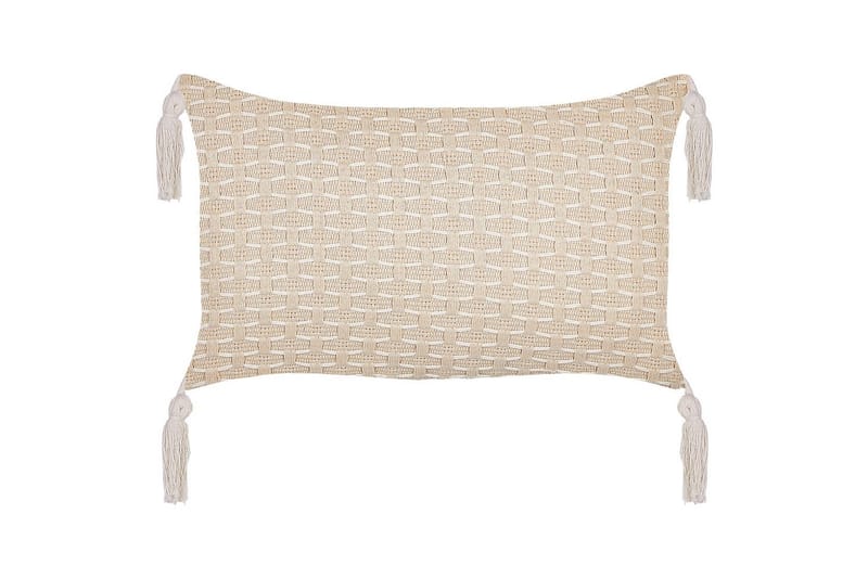 Pyntepuder Hakone sæt af 2 Beige, Rektangulær - Beige, Rektangulær - Havemøbler - Hynder - Hynder til bænk & havesofa
