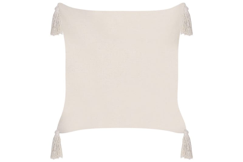 Pyntepuder Hakone sæt af 2 Grøn/beige, Firkantet - Grøn/beige, Firkantet - Havemøbler - Hynder - Hynder til bænk & havesofa