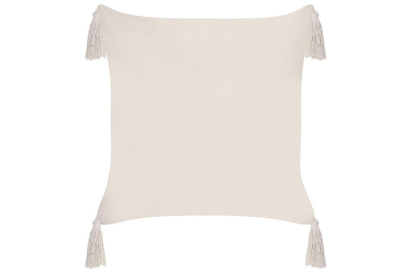 Pyntepuder Hakone sæt af 2 Grøn/beige, Firkantet - Grøn/beige, Firkantet - Tekstiler - Pude & plaid - Udendørs puder