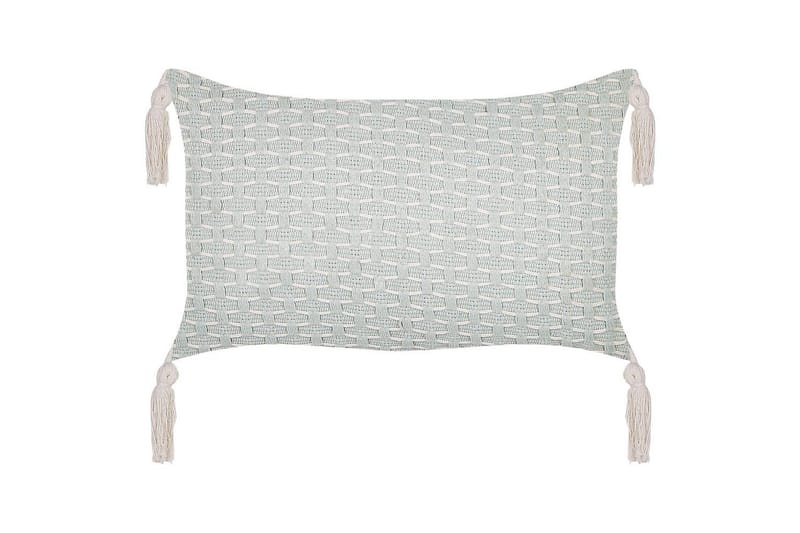 Pyntepuder Hakone sæt af 2 Grøn/beige, Rektangulær - Grøn/beige, Rektangulær - Tekstiler - Pude & plaid - Udendørs puder