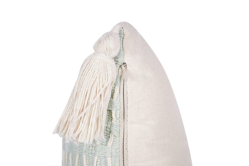 Pyntepuder Hakone sæt af 2 Grøn/beige, Rektangulær - Grøn/beige, Rektangulær - Tekstiler - Pude & plaid - Udendørs puder