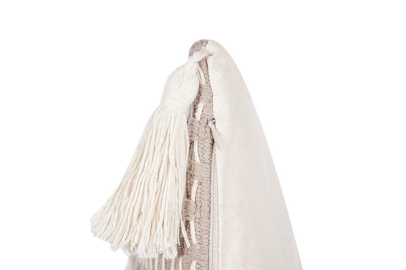 Pyntepuder Hakone sæt af 2 Taupe, Rektangulær - Taupe, Rektangulær - Tekstiler - Pude & plaid - Udendørs puder