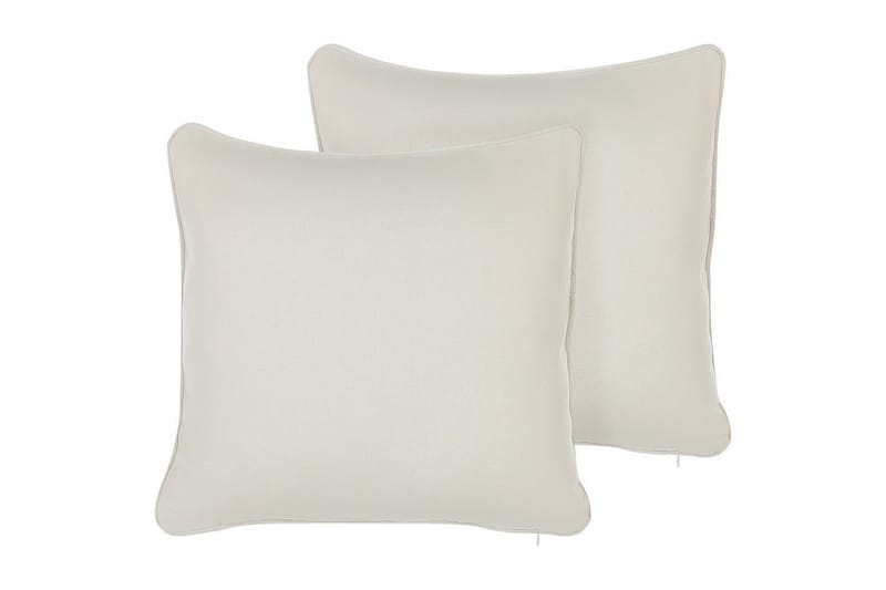 Pyntepuder Heliotrope sæt á 2 Firkantet - Firkantet - Tekstiler - Pude & plaid - Udendørs puder