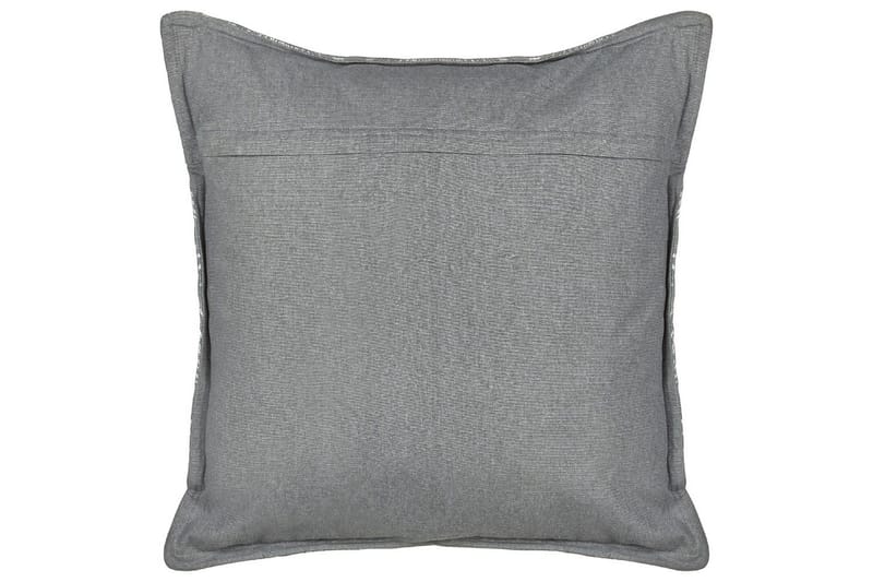 Pyntepuder Hoya sæt af 2 Grå/Sølv - Grå/Sølv - Tekstiler - Pude & plaid - Udendørs puder