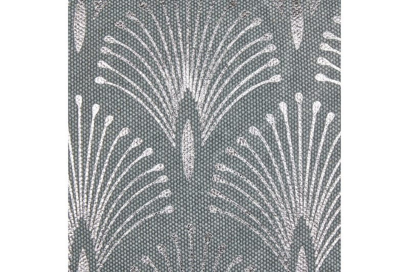 Pyntepuder Hoya sæt af 2 Grå/Sølv - Grå/Sølv - Tekstiler - Pude & plaid - Udendørs puder