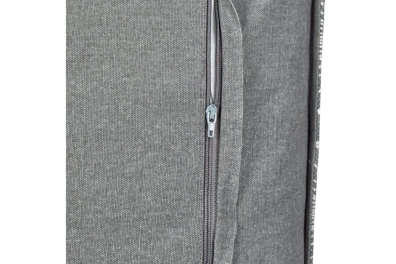 Pyntepuder Hoya sæt af 2 Grå/Sølv - Grå/Sølv - Tekstiler - Pude & plaid - Udendørs puder