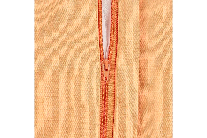 Pyntepuder Hoya sæt af 2 Orange/Guld - Orange/Guld - Tekstiler - Pude & plaid - Udendørs puder