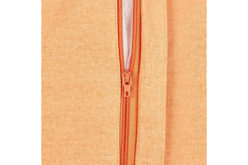 Pyntepuder Hoya sæt af 2 Orange/Guld - Orange/Guld - Tekstiler - Pude & plaid - Udendørs puder