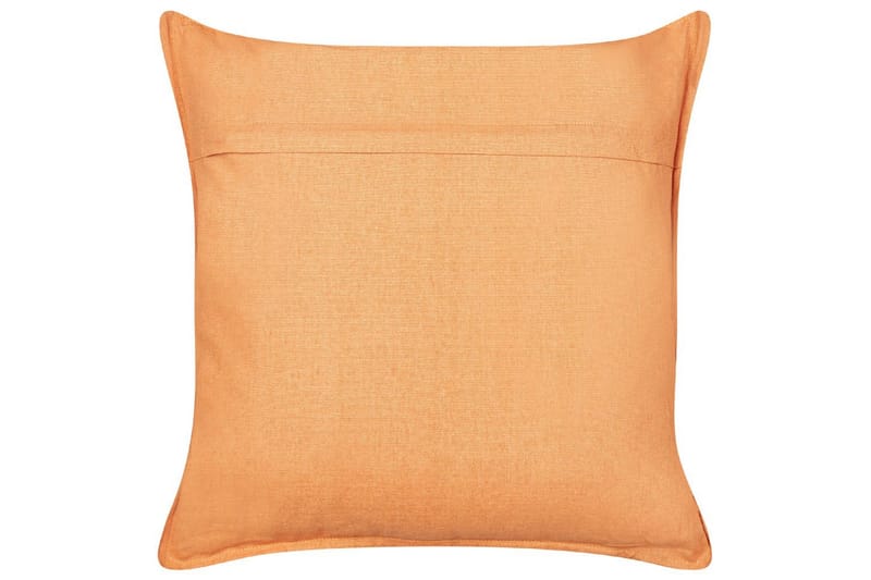 Pyntepuder Hoya sæt af 2 Orange/Guld - Orange/Guld - Tekstiler - Pude & plaid - Udendørs puder