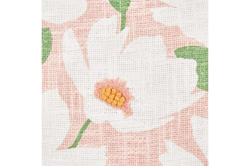 Pyntepuder Jatropha sæt á 2 Rosa/hvid/grøn/orange - Rosa/hvid/grøn/orange - Havemøbler - Hynder - Siddehynder
