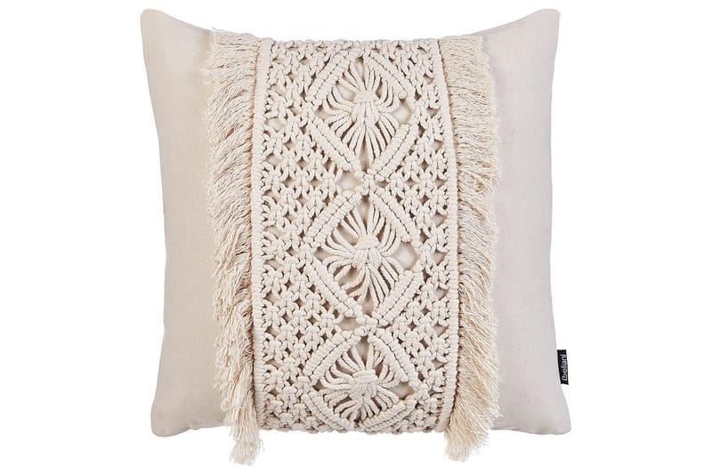 Pyntepuder Kalam sæt af 2 Beige - Beige - Tekstiler - Pude & plaid - Udendørs puder