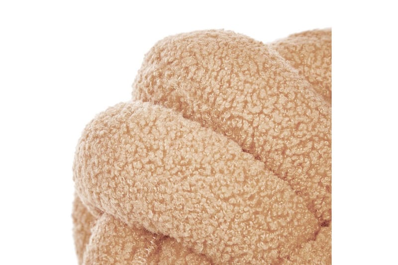 Pyntepuder Malni Beige, 19x19x19 cm - Beige, 19x19x19 cm - Tekstiler - Pude & plaid - Udendørs puder