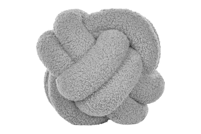 Pyntepuder Malni Grå, 19x19x19 cm - Grå, 19x19x19 cm - Tekstiler - Pude & plaid - Udendørs puder