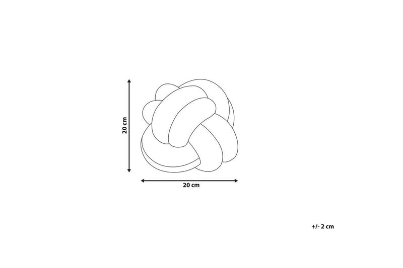 Pyntepuder Malni Grå, 20x20x20 cm - Grå, 20x20x20 cm - Tekstiler - Pude & plaid - Pyntepuder & pudebetræk