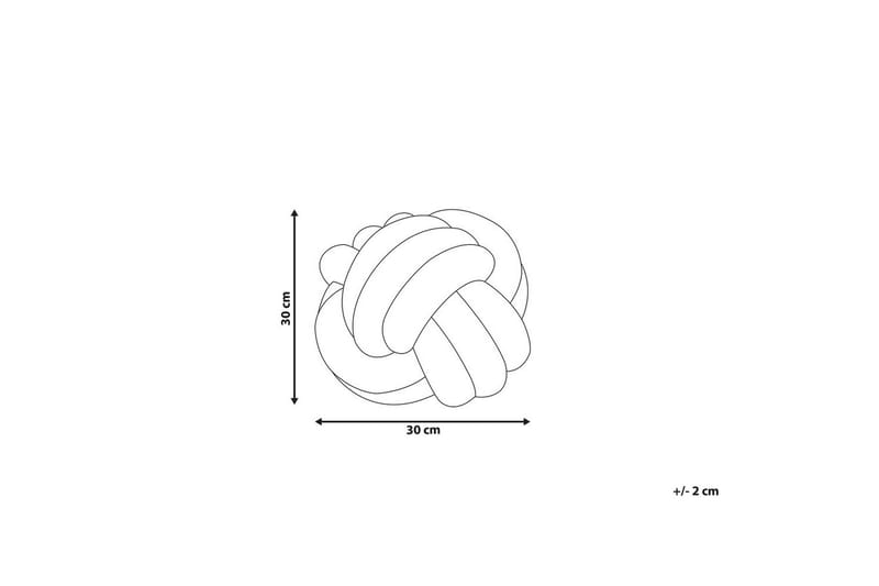 Pyntepuder Malni Grå, 30x30x30 cm - Grå, 30x30x30 cm - Tekstiler - Pude & plaid - Pyntepuder & pudebetræk