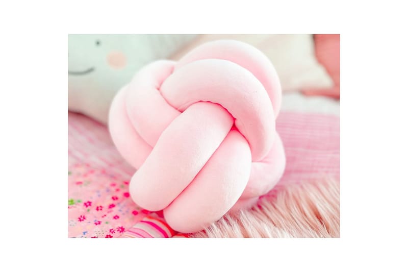 Pyntepuder Malni Rosa, 20x20x20 cm - Rosa, 20x20x20 cm - Havemøbler - Hynder - Øvrige hynder