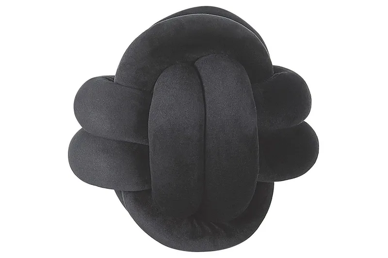 Pyntepuder Malni Sort, 20x20x20 cm - Sort, 20x20x20 cm - Tekstiler - Pude & plaid - Pyntepuder & pudebetræk